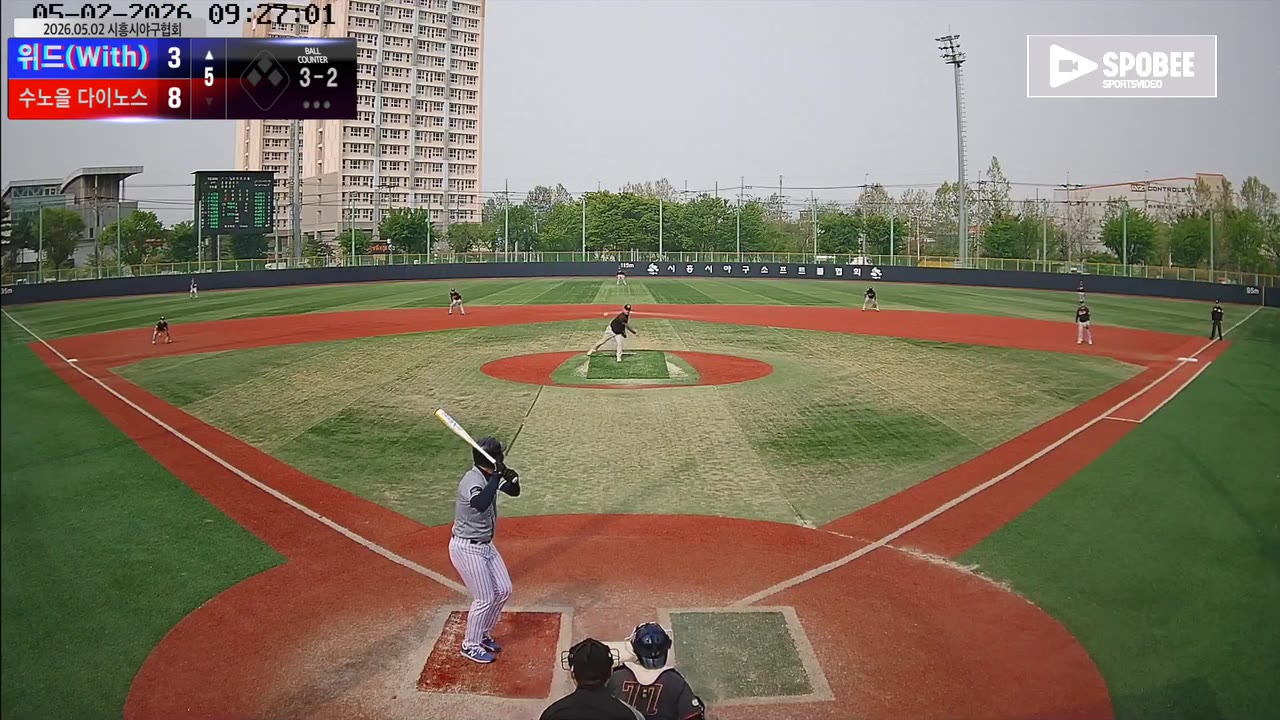 노정헌(9번, 위드(With)) 실책 클립 | vs 수노을 다이노스 | 5/2 (소망야구장)