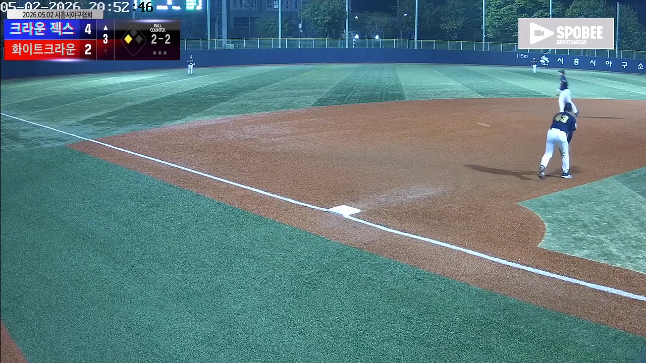이일선(5번, 크라운 젝스) 1루타 클립 | vs 화이트크라운 | 5/2 (소망야구장)