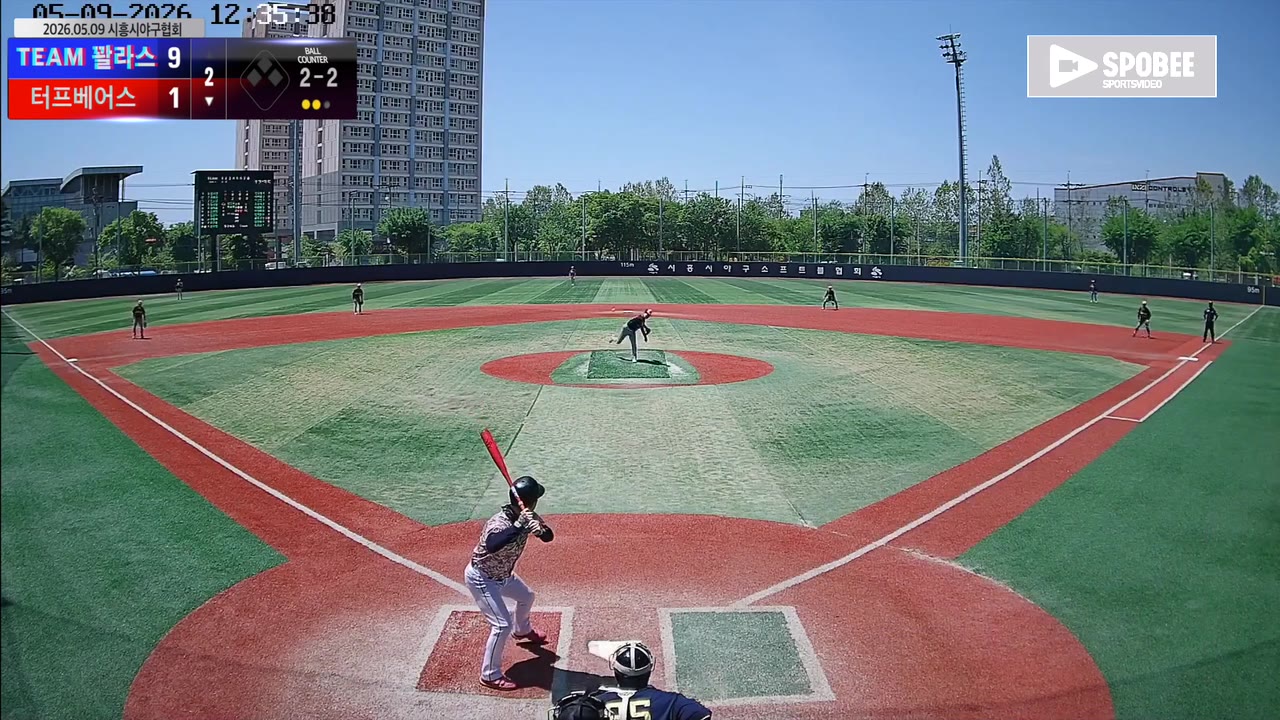 홍경선(999번, 터프베어스) 3루타 클립 | vs TEAM 꽐라스 | 5/9 (소망야구장)