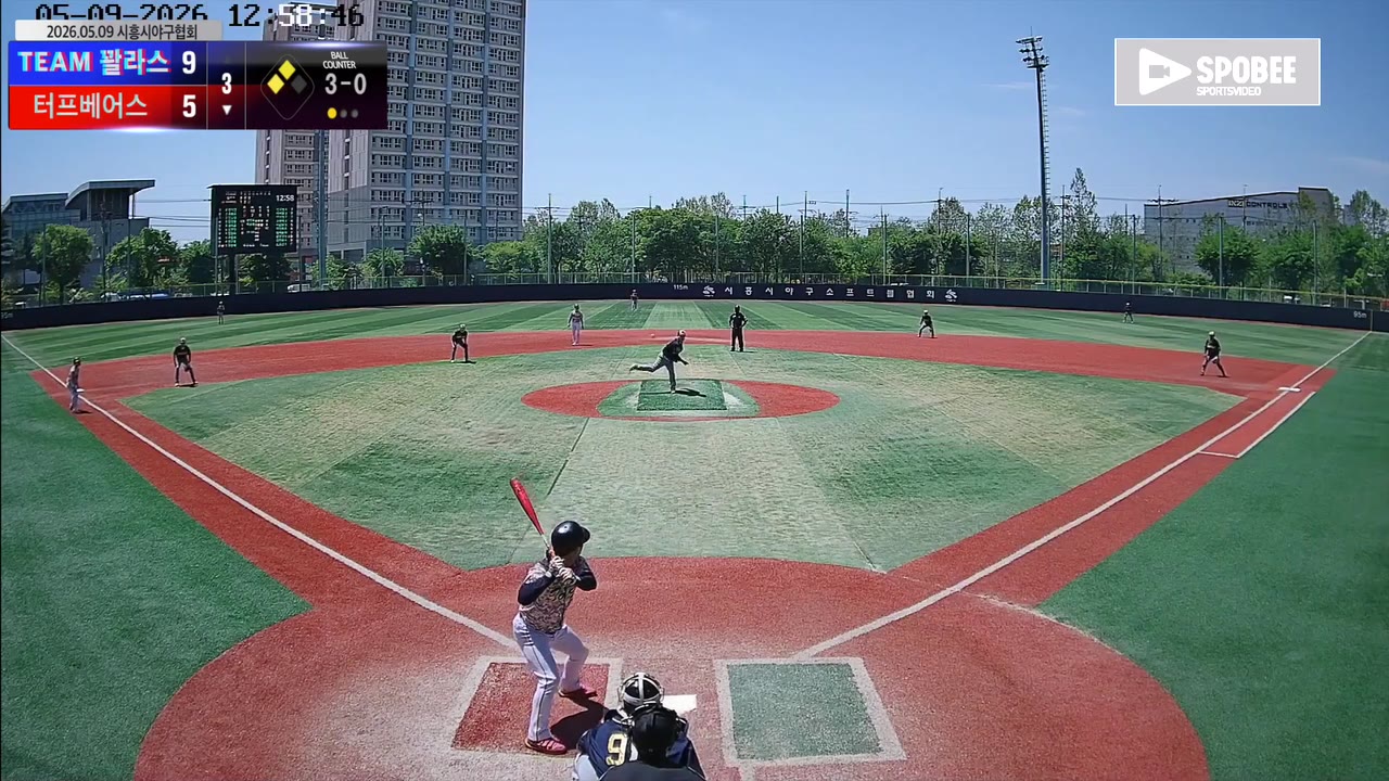 홍경선(999번, 터프베어스) 실책 클립 | vs TEAM 꽐라스 | 5/9 (소망야구장)