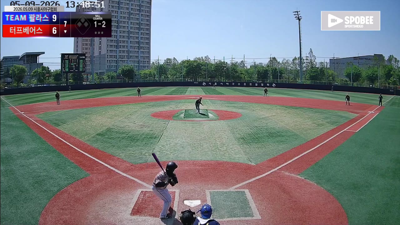 고창덕(81번, 터프베어스) 1루타 클립 | vs TEAM 꽐라스 | 5/9 (소망야구장)