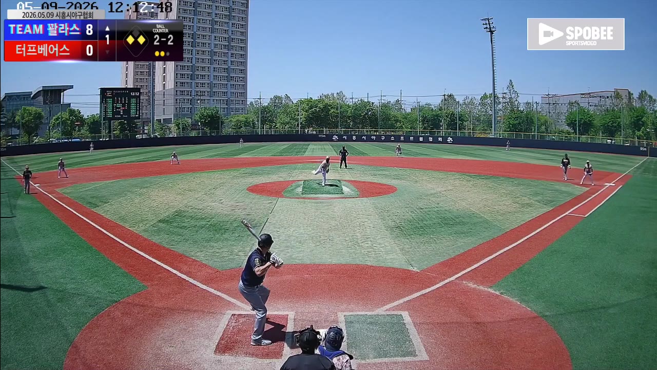 임성훈(33번, TEAM 꽐라스) 1루타 클립 | vs 터프베어스 | 5/9 (소망야구장)