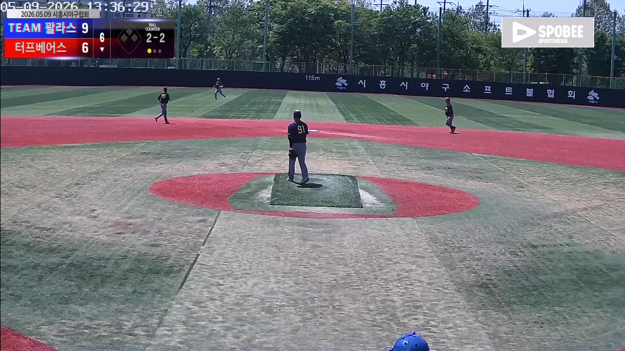 신규철(74번, 터프베어스) 1루타 클립 | vs TEAM 꽐라스 | 5/9 (소망야구장)