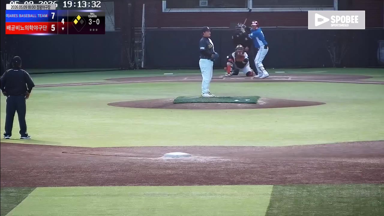이우상(7번, 배곧비뇨의학야구단) 1루타 클립 | vs ARES BASEBALL TEAM(ASURA) | 5/9 (정왕야구장)