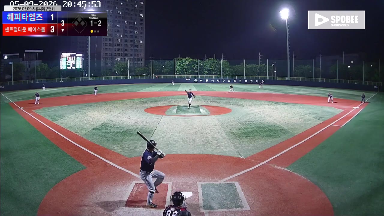 이봉회(99번, 센트럴타운 베이스볼) 실책 클립 | vs 해피타임즈 | 5/9 (소망야구장)