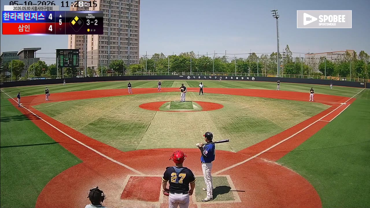 한라레인저스, 4-4 동점 깨고 삼인에 6-4 승리
