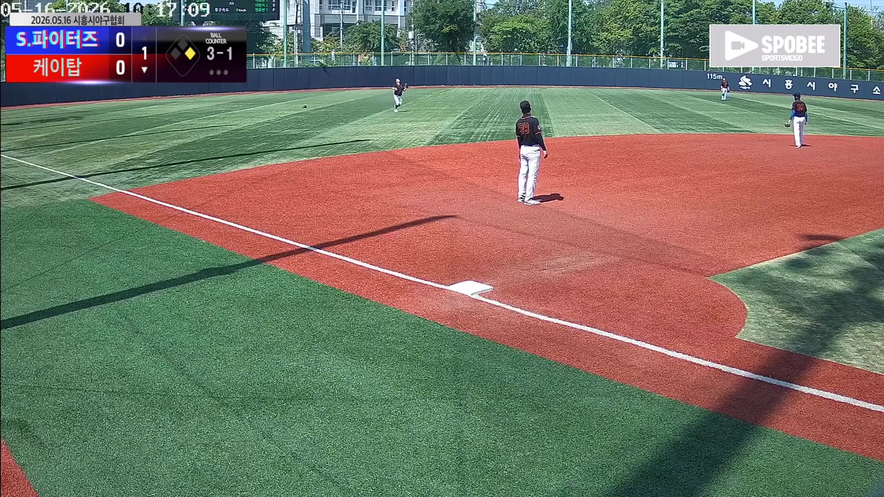 최시열(0번, 케이탑) 1루타 클립 | vs S.파이터즈 | 5/16 (소망야구장)