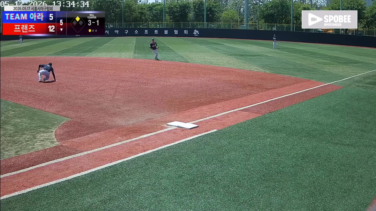 이한준(1번, 프랜즈) 1루타 클립 | vs TEAM 아라 | 5/17 (소망야구장)