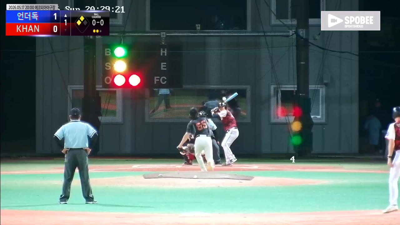 언더독 주요 플레이 모음 | vs KHAN | 5/17 (에코피아야구장)