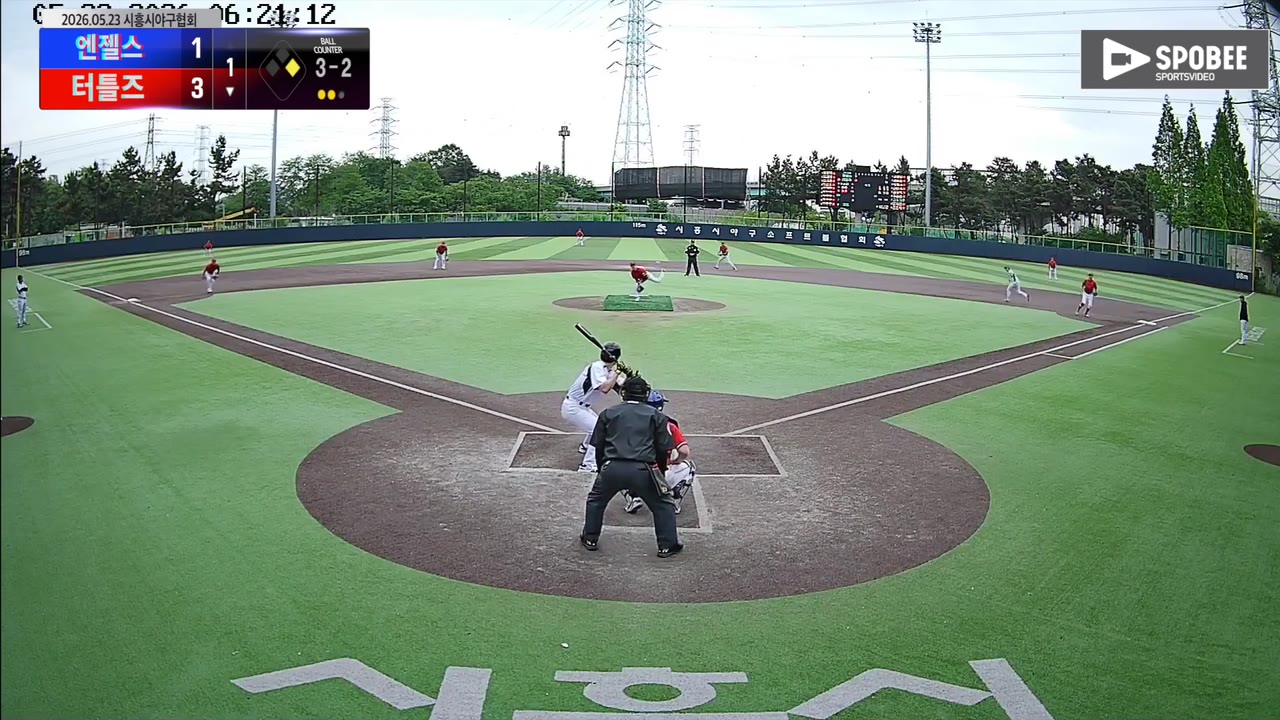 김수기(81번, 터틀즈) 볼넷 클립 | vs 엔젤스 | 5/23 (정왕야구장)