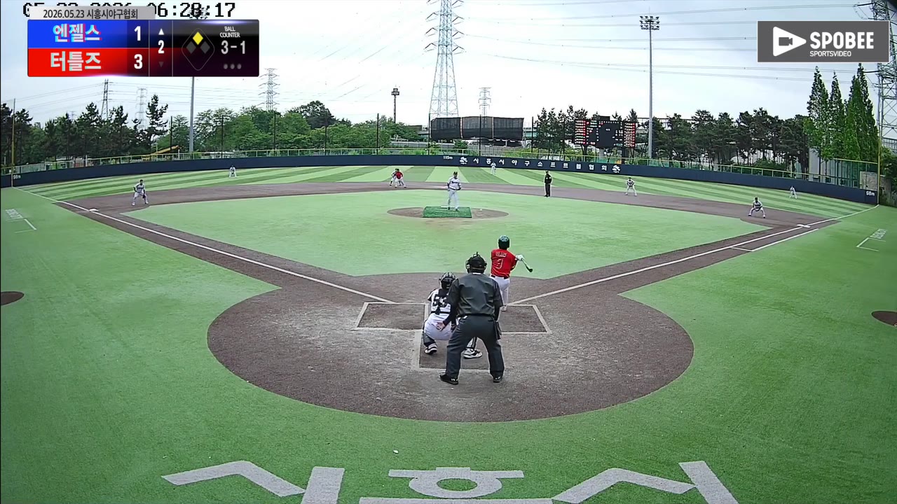 김경호(3번, 엔젤스) 1루타 클립 | vs 터틀즈 | 5/23 (정왕야구장)