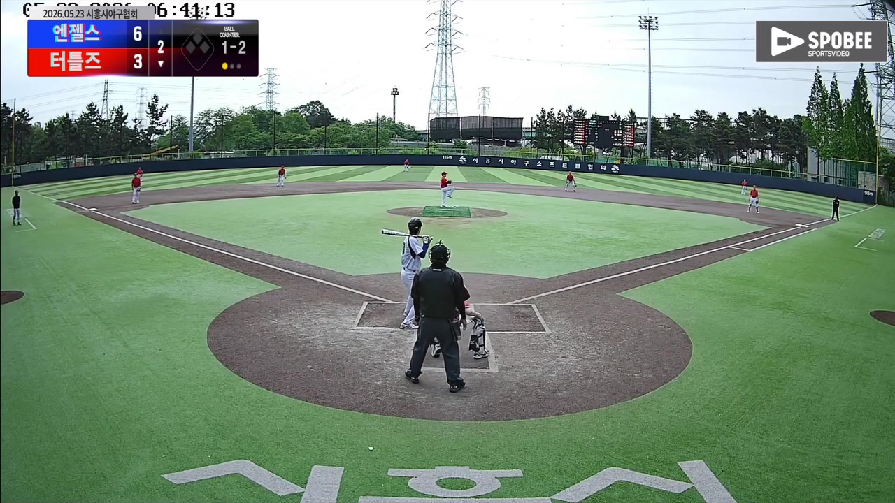 고정모(50번, 터틀즈) 1루타 클립 | vs 엔젤스 | 5/23 (정왕야구장)