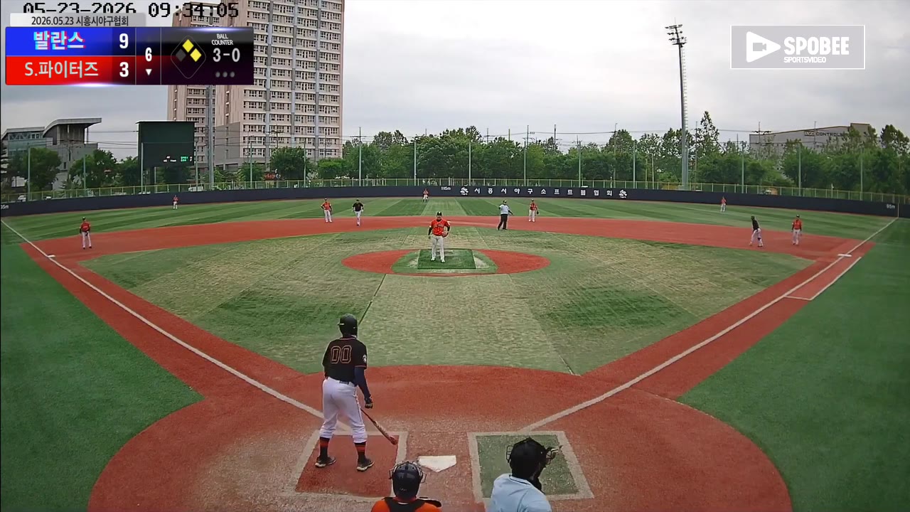 정현영(0번, S.파이터즈) 볼넷 클립 | vs 발란스 | 5/23 (소망야구장)