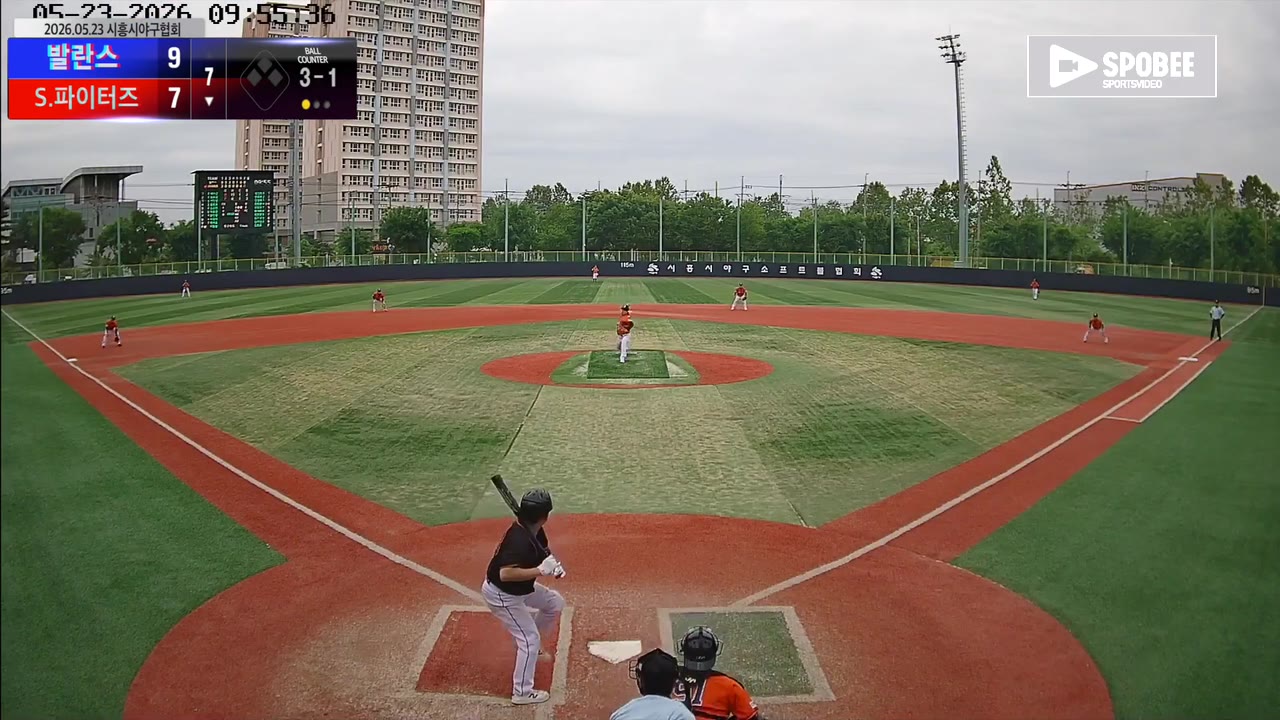 양원창(40번, S.파이터즈) 1루타 클립 | vs 발란스 | 5/23 (소망야구장)