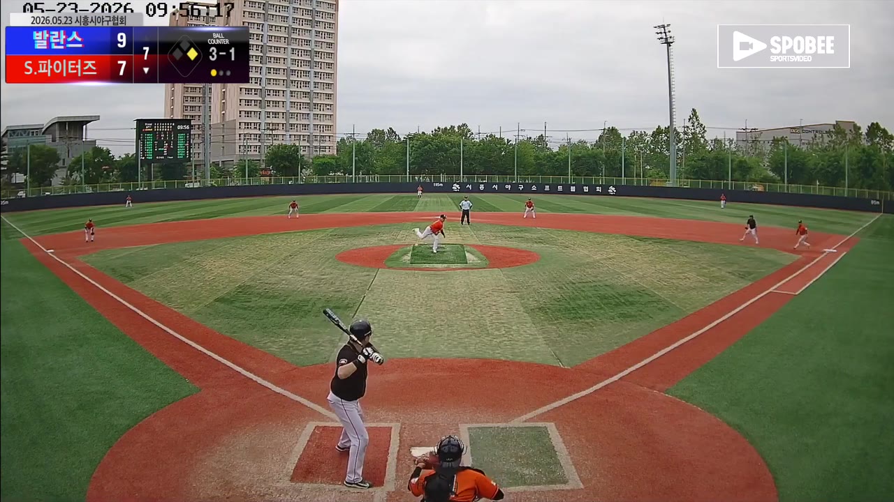 강봉조(27번, S.파이터즈) 실책 클립 | vs 발란스 | 5/23 (소망야구장)