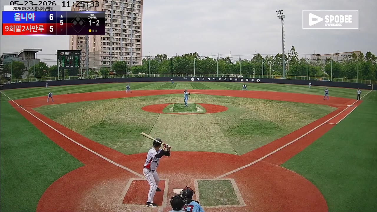 김상만(53번, 옴니아) 사구 클립 | vs 9회말2사만루 | 5/23 (소망야구장)