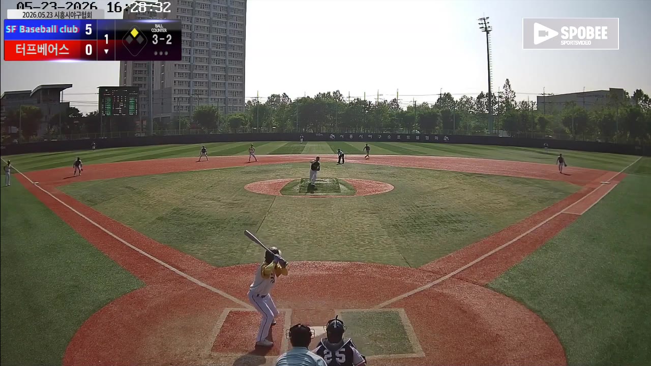 이승호(2번, 터프베어스) 1루타 클립 | vs SF Baseball club | 5/23 (소망야구장)