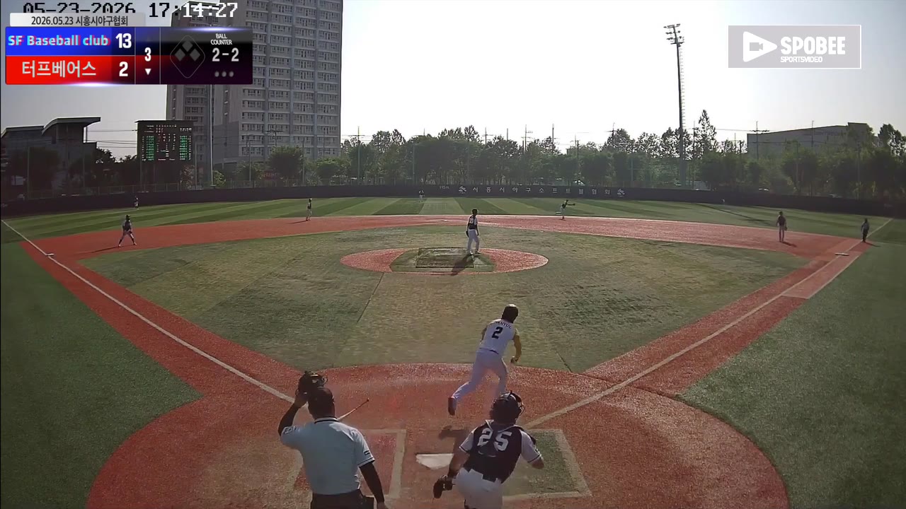 이승호(2번, 터프베어스) 1루타 클립 | vs SF Baseball club | 5/23 (소망야구장)