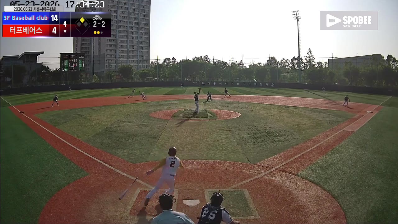 이승호(2번, 터프베어스) 1루타 클립 | vs SF Baseball club | 5/23 (소망야구장)