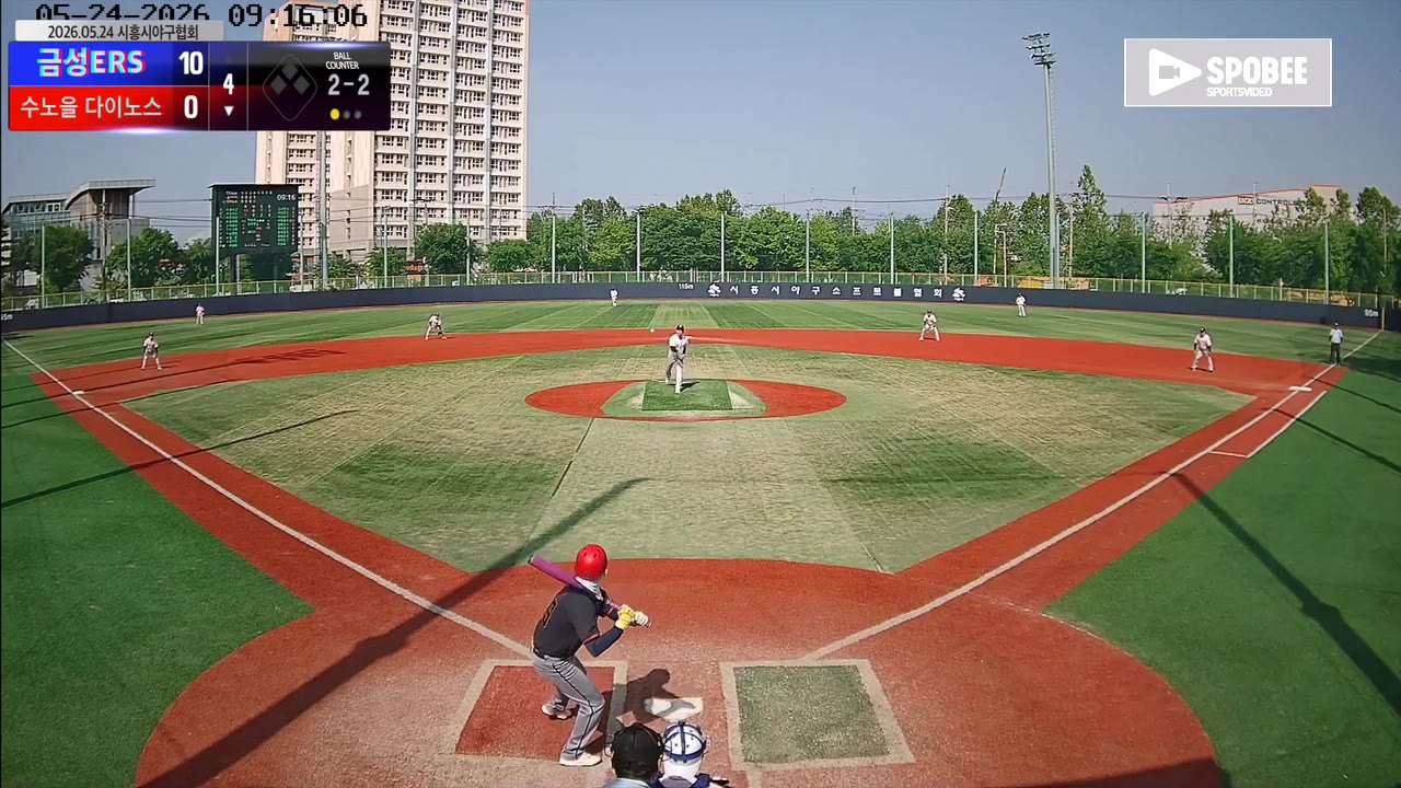 박문희(15번, 수노을 다이노스) 1루타 클립 | vs 금성ERS | 5/24 (소망야구장)
