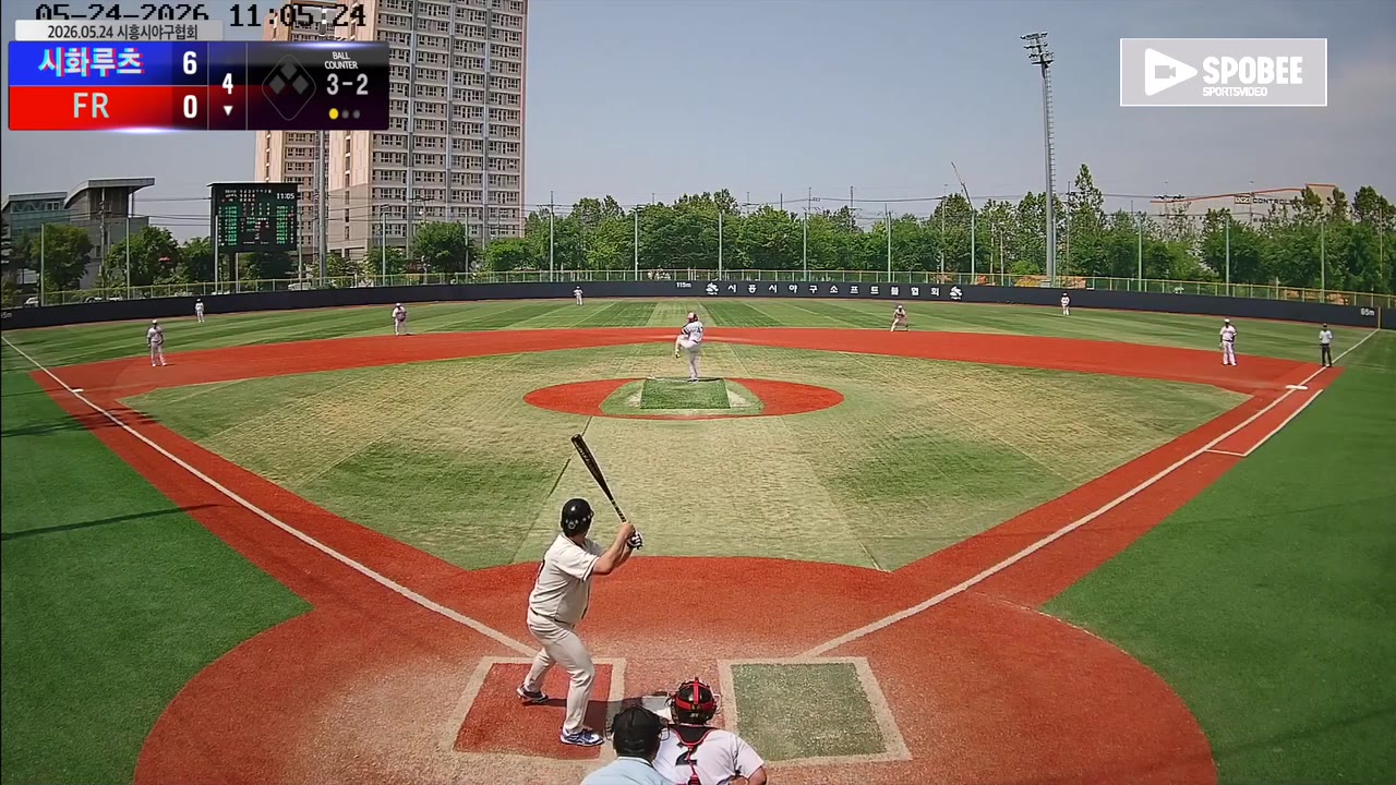 오한재(27번, FR) 1루타 클립 | vs 시화루츠 | 5/24 (소망야구장)