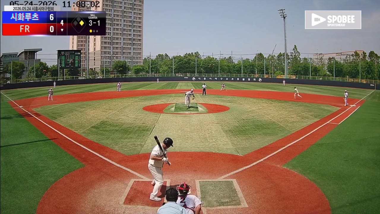 이충구(79번, FR) 볼넷 클립 | vs 시화루츠 | 5/24 (소망야구장)