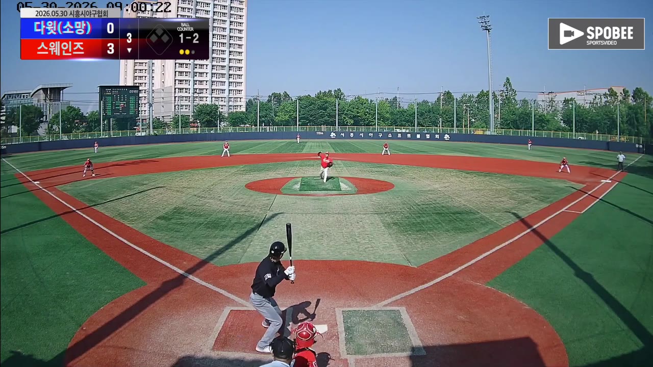 김세정(56번, 스웨인즈) 실책 클립 | vs 다윗(소망) | 5/30 (소망야구장)