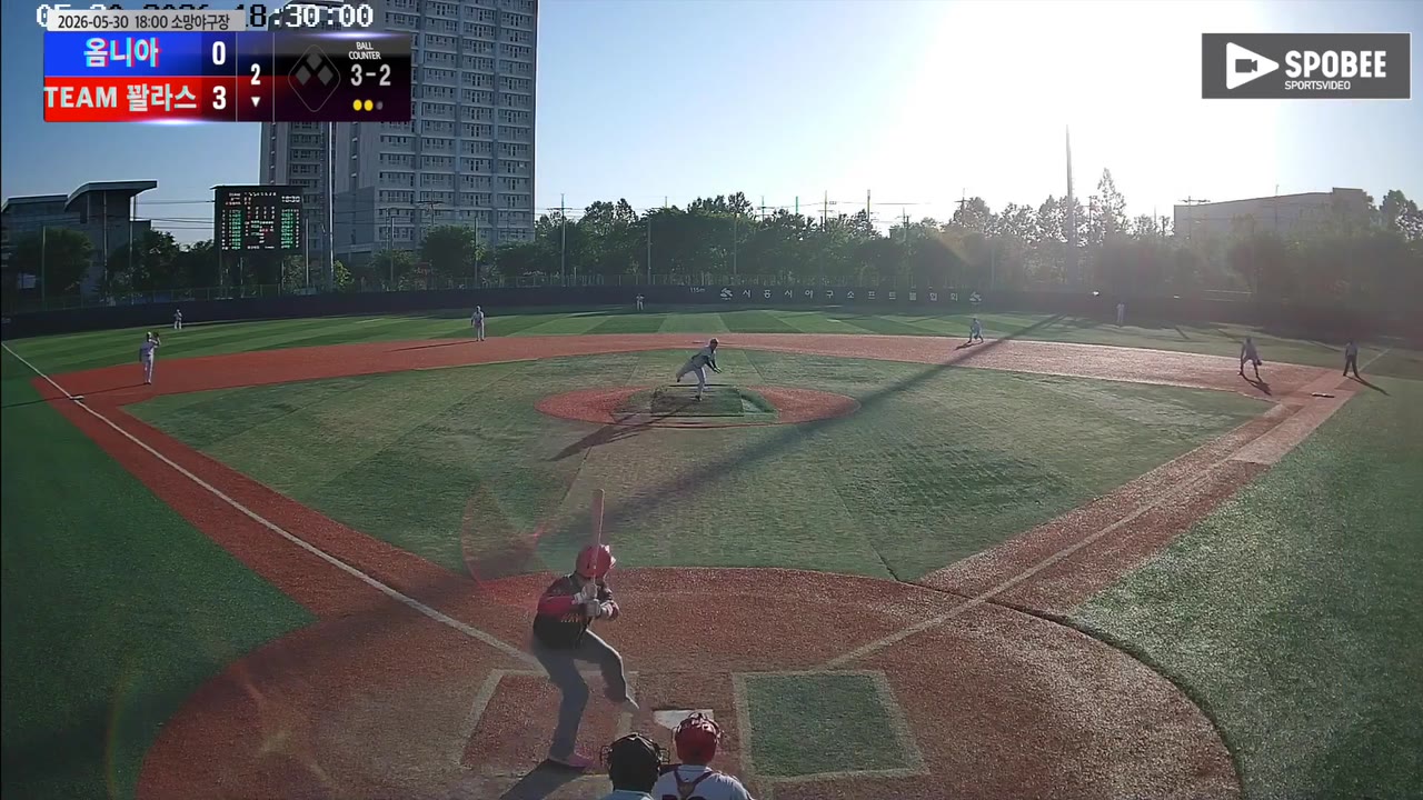 원시연(16번, TEAM 꽐라스) 볼넷 클립 | vs 옴니아 | 5/30 (소망야구장)
