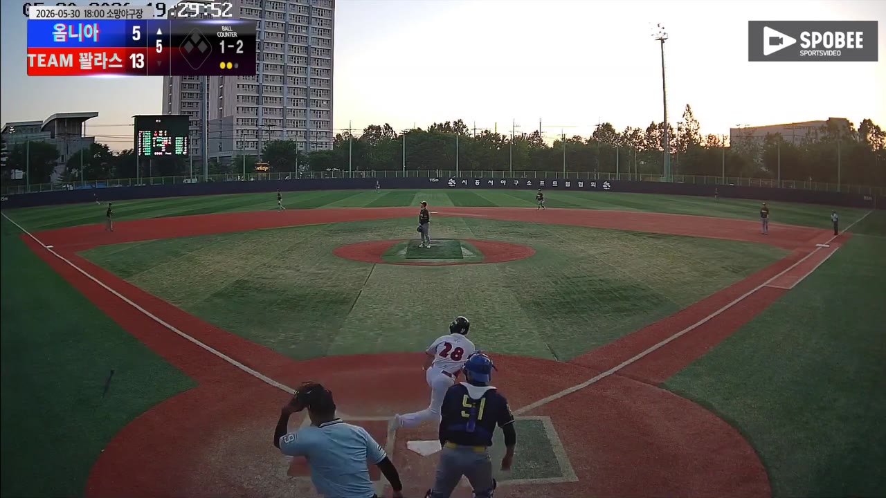 김기남(70번, 옴니아) 2루타 클립 | vs TEAM 꽐라스 | 5/30 (소망야구장)