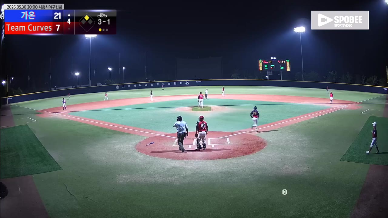 김희(66번, 가온) 1루타 클립 | vs Team Curves | 5/30 (에코피아야구장)
