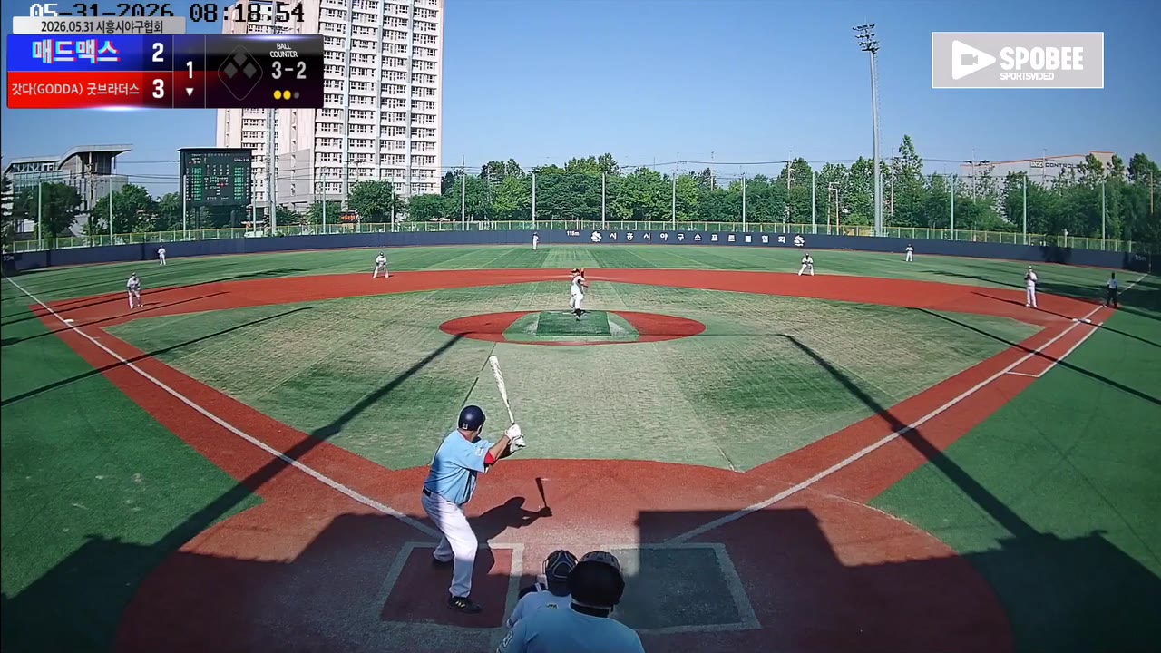 이계영(91번, 갓다(GODDA)/굿브라더스) 볼넷 클립 | vs 매드맥스 | 5/31 (소망야구장)