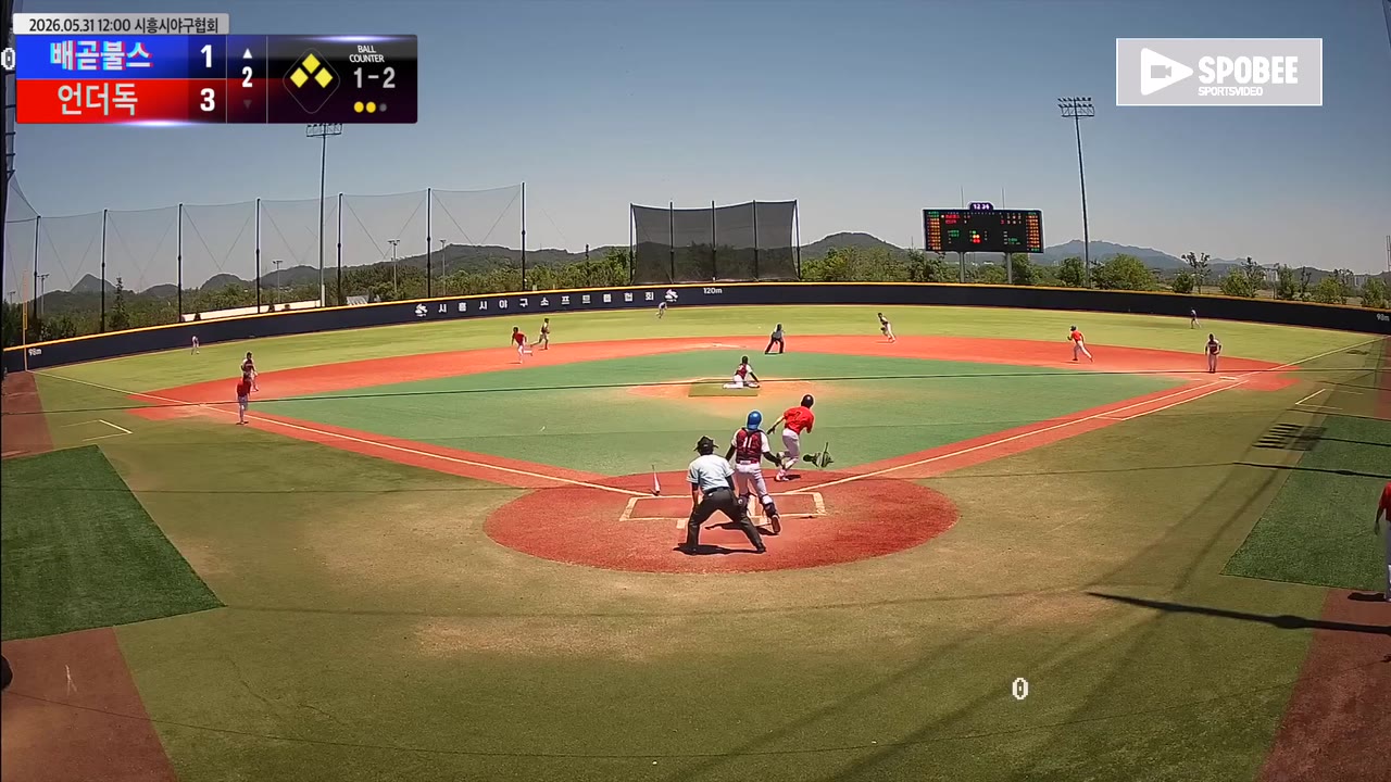 이승호(7번, 배곧불스) 1루타 클립 | vs 언더독 | 5/31 (에코피아야구장)