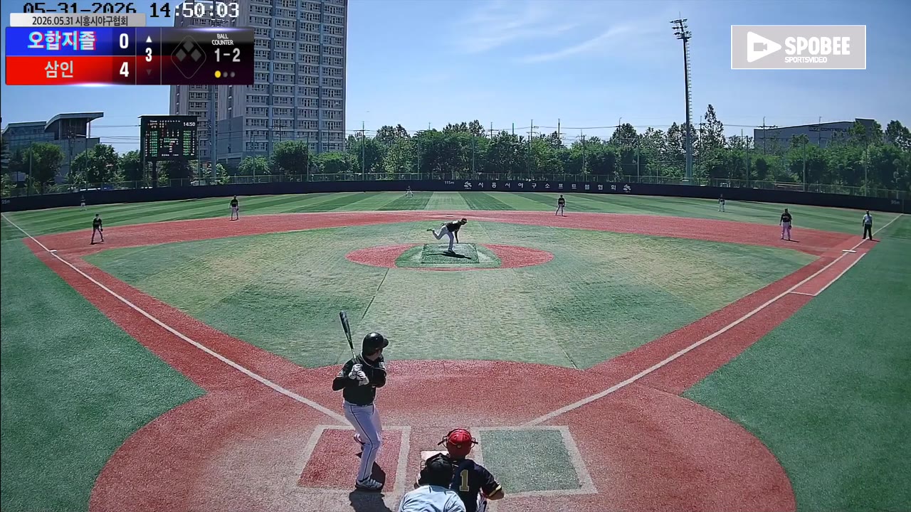 김응진(96번, 오합지졸) 실책 클립 | vs 삼인 | 5/31 (소망야구장)
