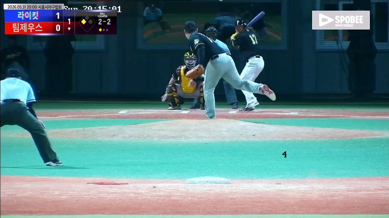 김영재(17번, 팀제우스) 실책 클립 | vs 라이킷 | 5/31 (에코피아야구장)