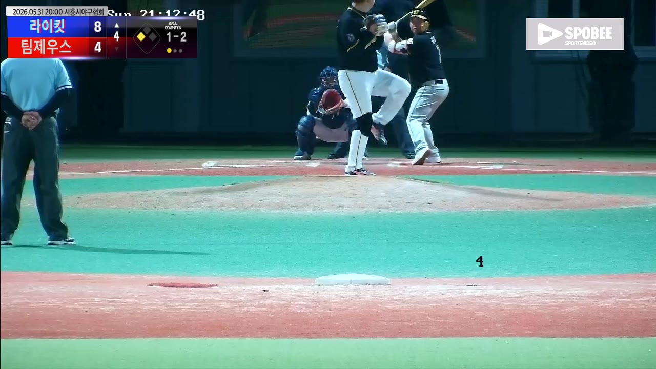 김영서(7번, 라이킷) 실책 클립 | vs 팀제우스 | 5/31 (에코피아야구장)