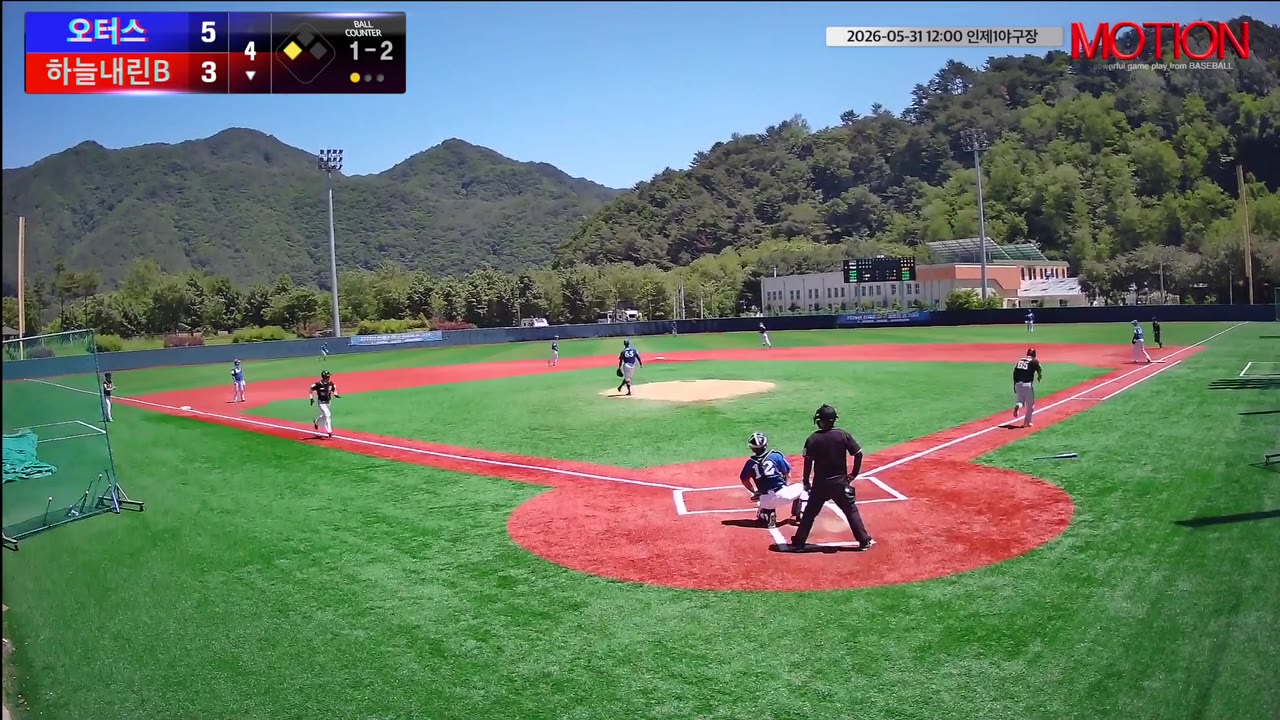 유현우(65번, 하늘내린B) 1루타 클립 | vs 오터스 | 5/31 (인제1야구장)