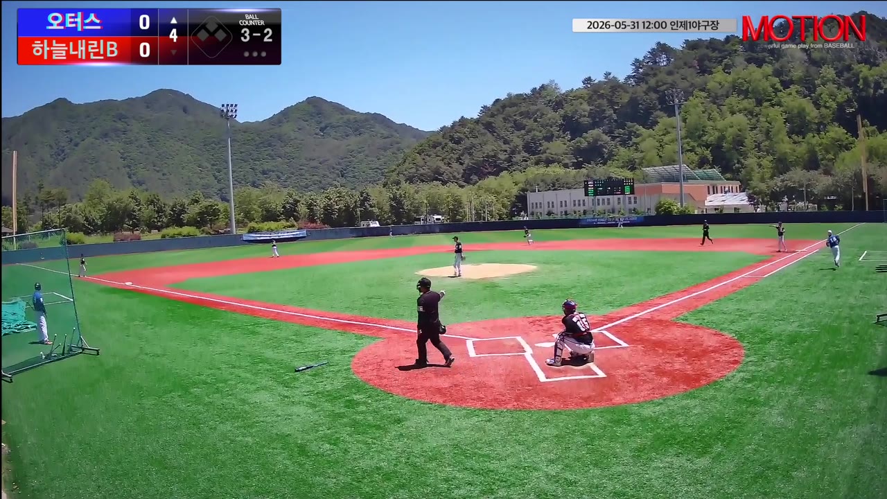 김동욱(18번, 오터스) 2루타 클립 | vs 하늘내린B | 5/31 (인제1야구장)