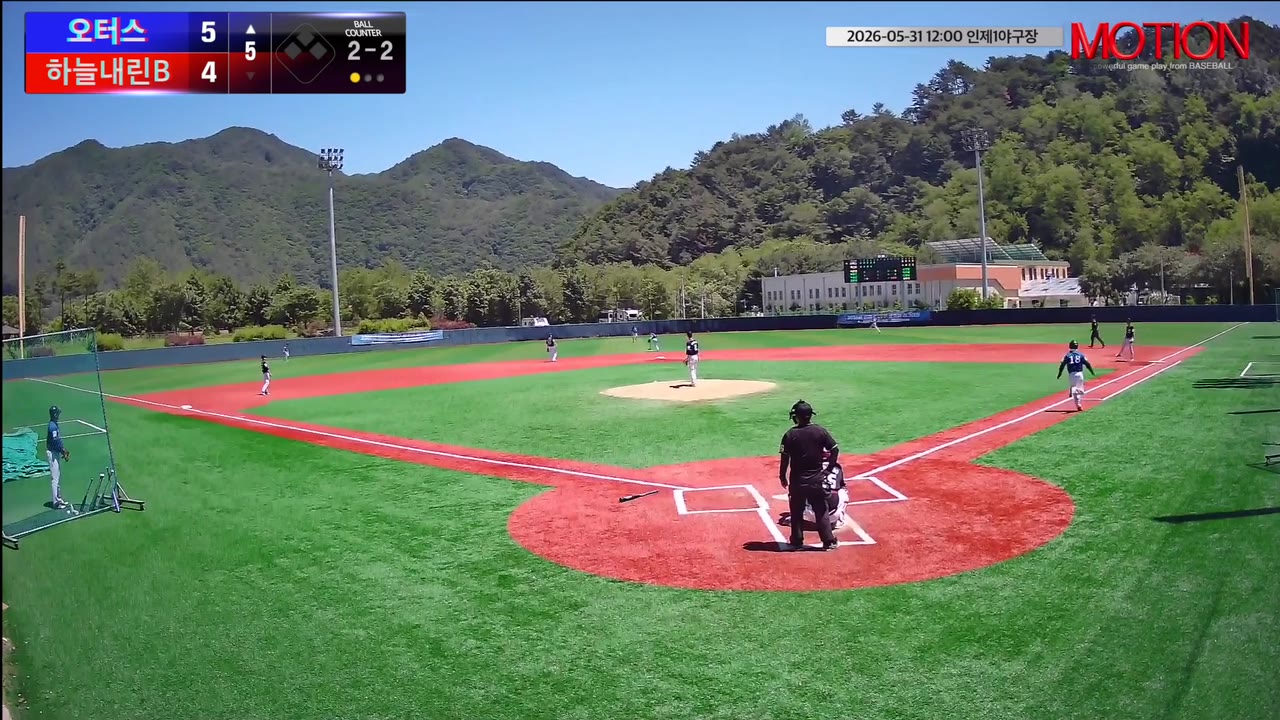 이관형(80번, 오터스) 1루타 클립 | vs 하늘내린B | 5/31 (인제1야구장)
