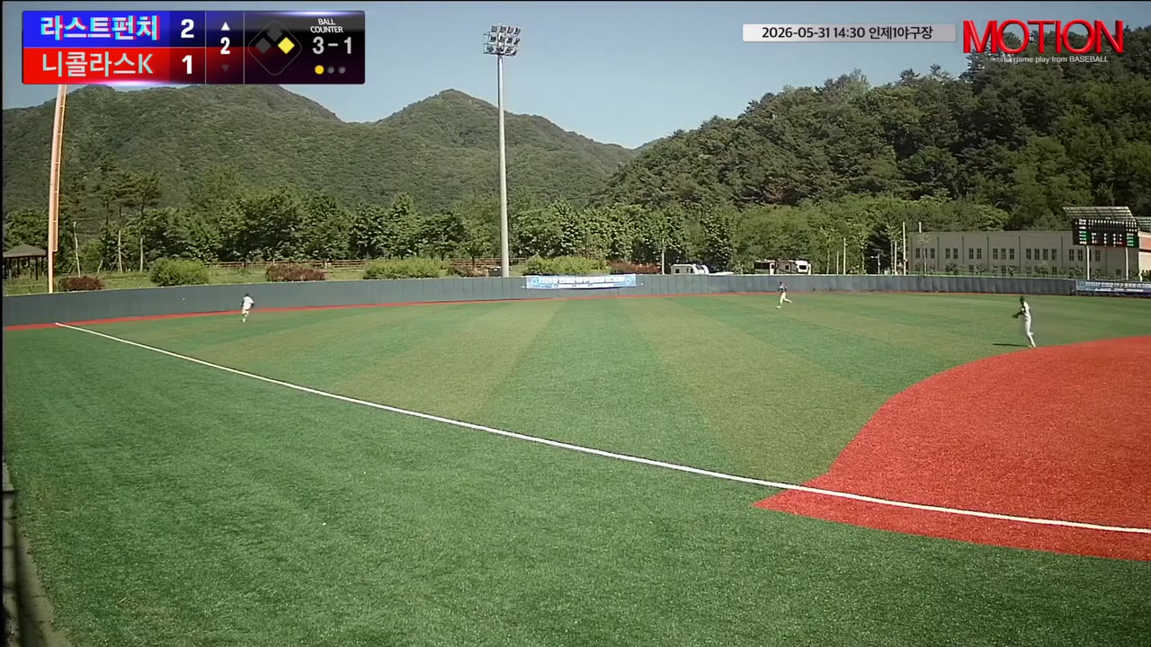 김지헌(15번, 라스트펀치) 2루타 클립 | vs 니콜라스K | 5/31 (인제1야구장)