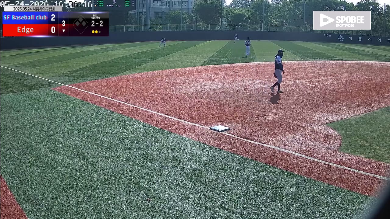 임윤복(50번, Edge) 1루타 클립 | vs SF Baseball club | 5/24 (소망야구장)