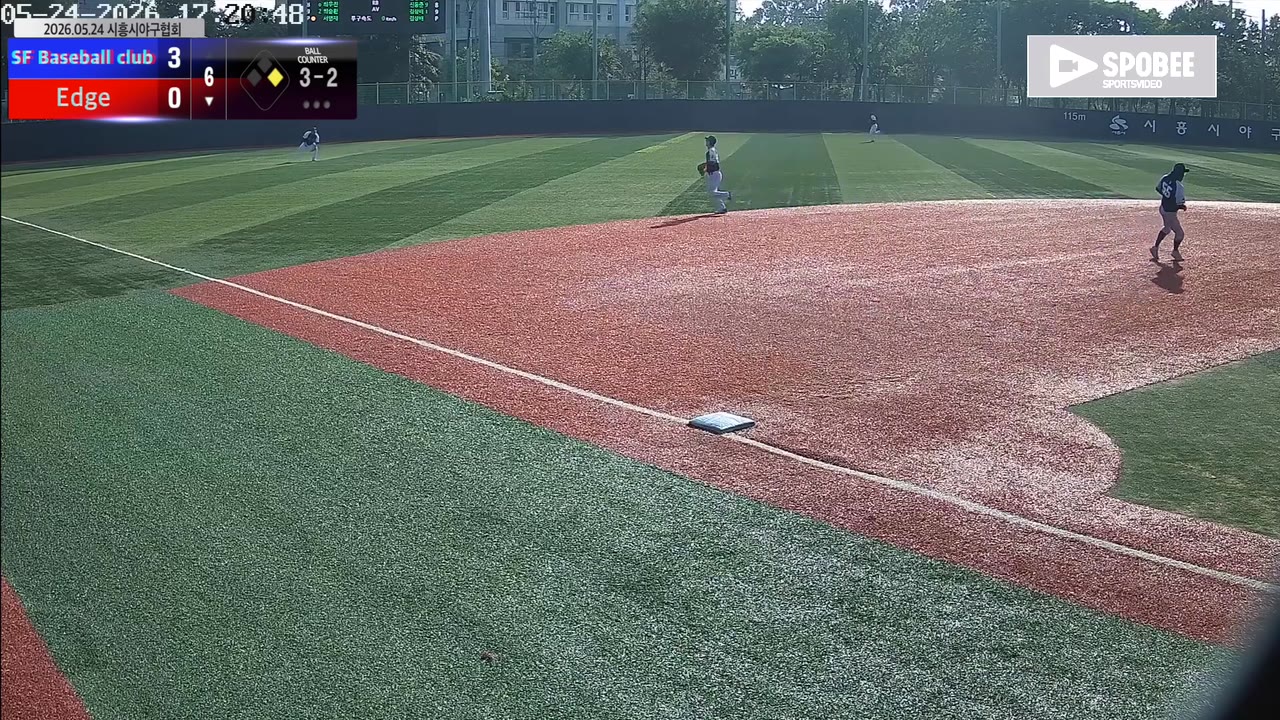 임윤복(50번, Edge) 1루타 클립 | vs SF Baseball club | 5/24 (소망야구장)