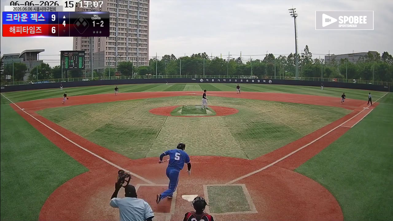크라운 젝스, 해피타임즈 추격 뿌리치고 11-8 승리
