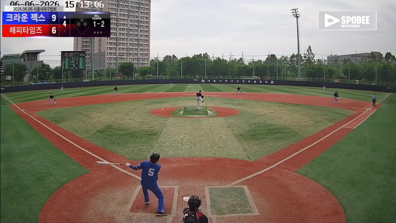 이일선(5번, 크라운 젝스) 실책 클립 | vs 해피타임즈 | 6/6 (소망야구장)