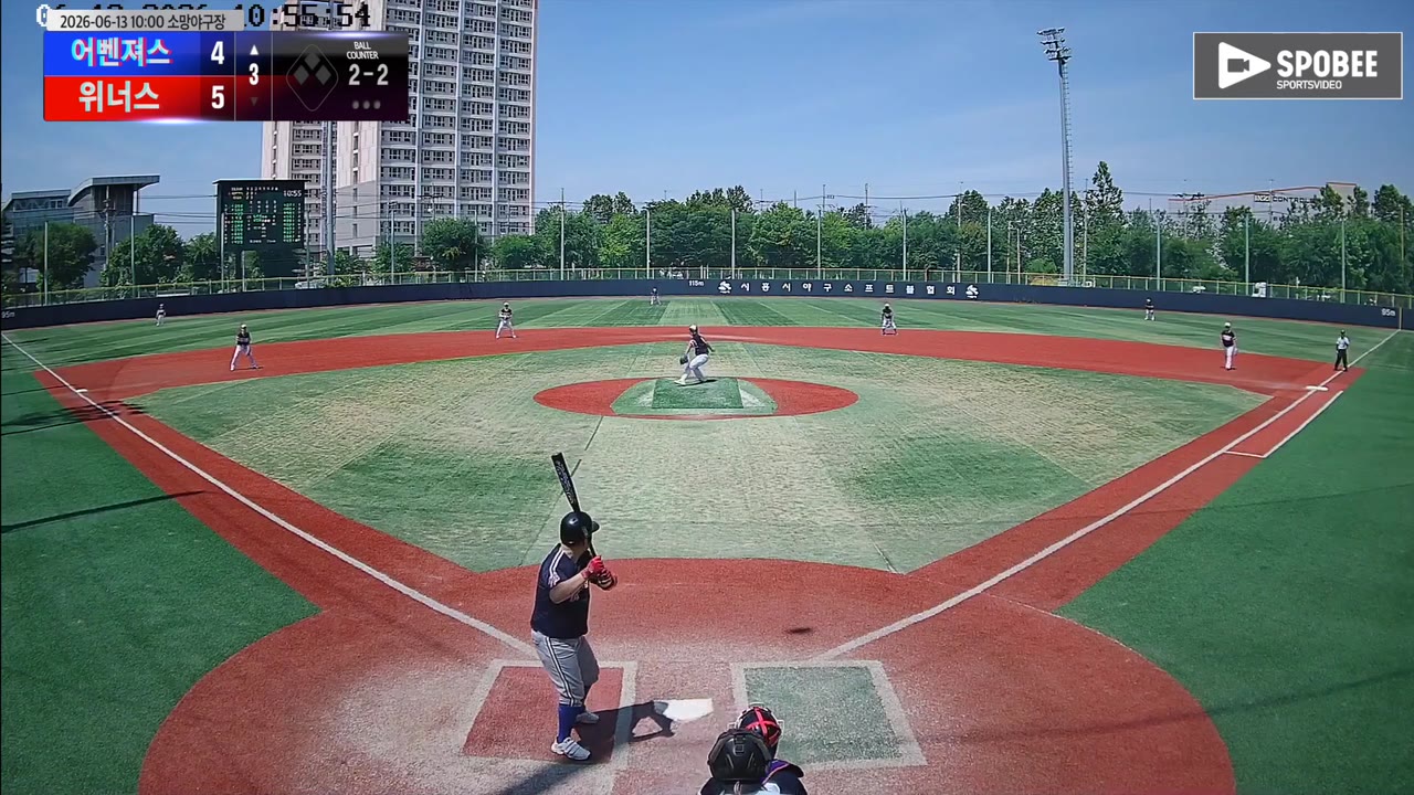 안강희(1번, 어벤져스) 실책 클립 | vs 위너스 | 6/13 (소망야구장)
