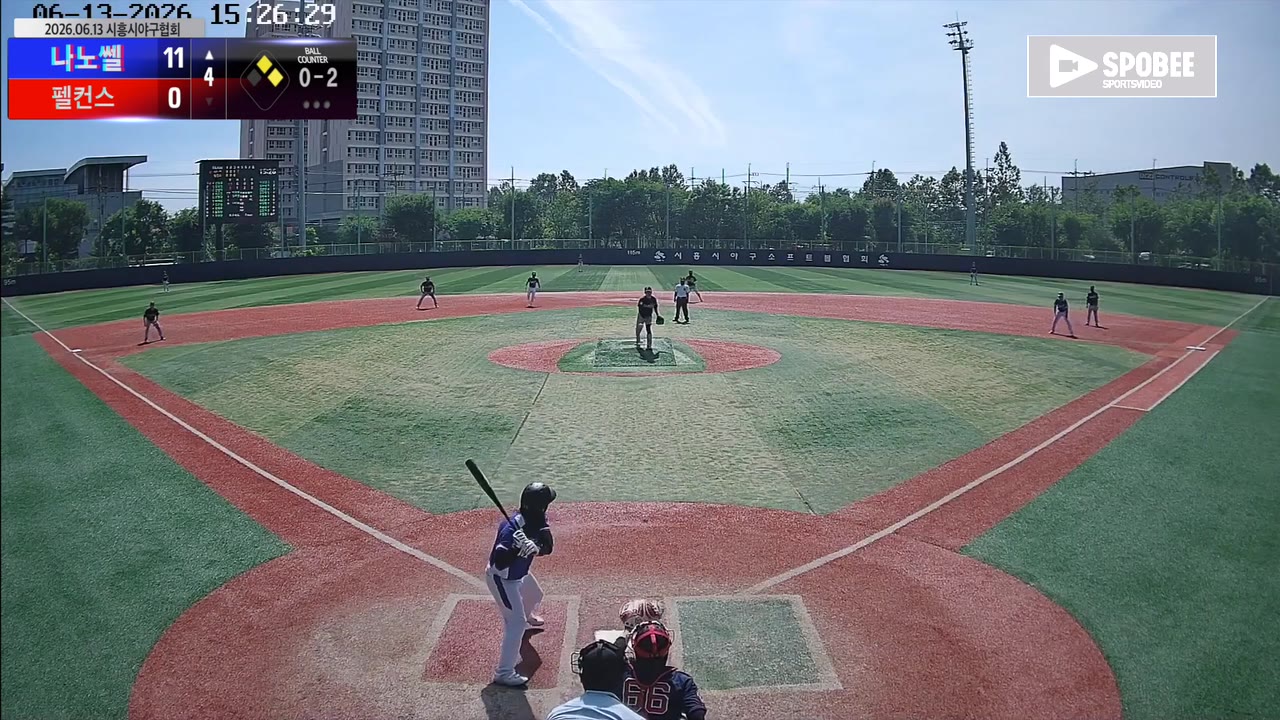 신길종(24번, 나노쎌) 삼진 클립 | vs 펠컨스 | 6/13 (소망야구장)