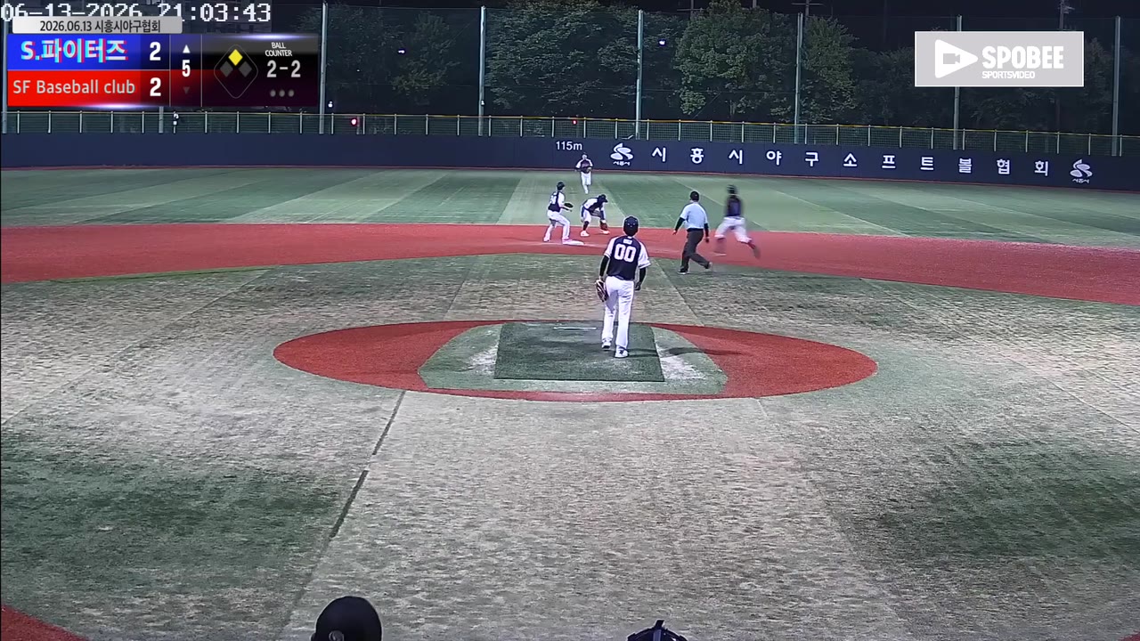 성인호(13번, S.파이터즈) 야수선택 클립 | vs SF Baseball club | 6/13 (소망야구장)