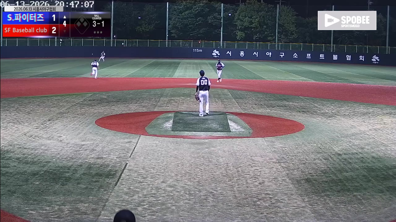 류재희(38번, S.파이터즈) 1루타 클립 | vs SF Baseball club | 6/13 (소망야구장)