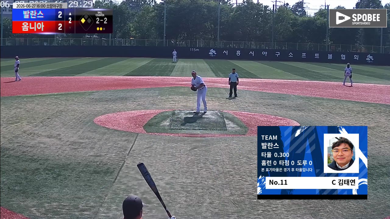 발란스, 5-5 동점 뒤 6회 초 3점…옴니아에 8-5 승리