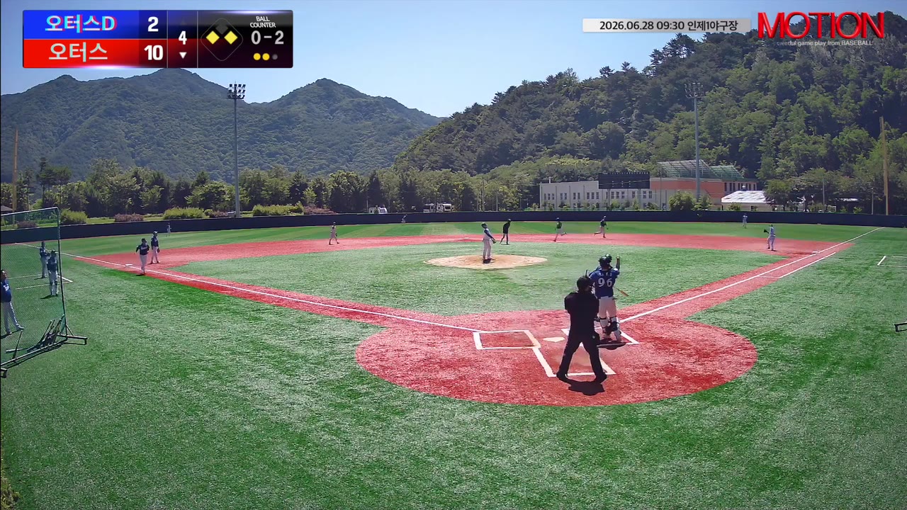 김상호(23번, 오터스) 1루타 클립 | vs 오터스D | 6/28 (인제1야구장)