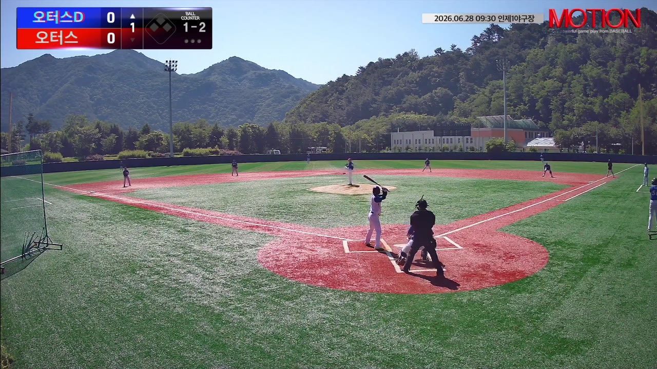 김대곤(3번, 오터스D) 삼진 클립 | vs 오터스 | 6/28 (인제1야구장)